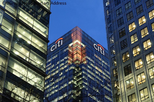 CitiGroup Headquarters Address