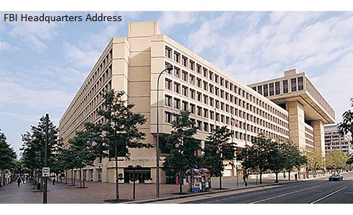 FBI Headquarters Address